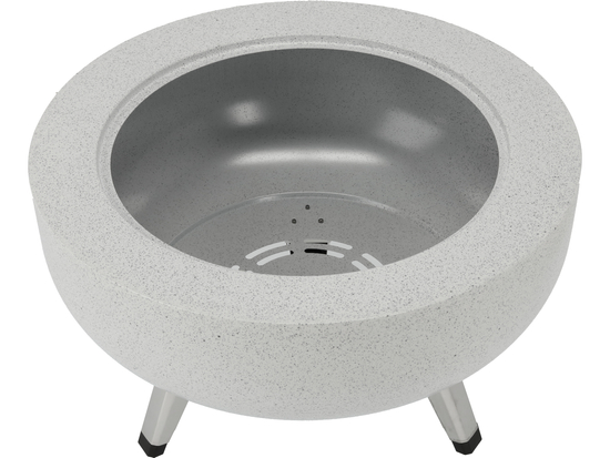 STEEL FIRE PIT 3IN1 WITH GRID 43.5CM