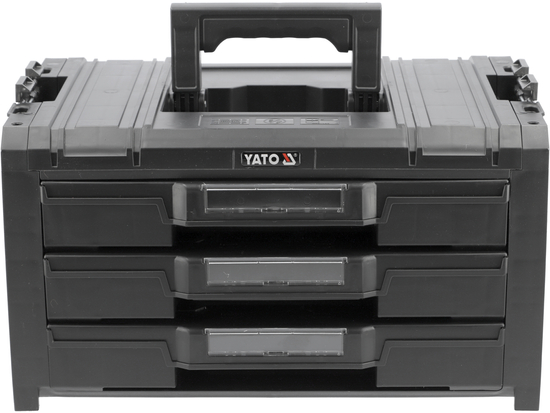 SYSTEM BOX MODULARE CON TRE CASSETTI T3 S12