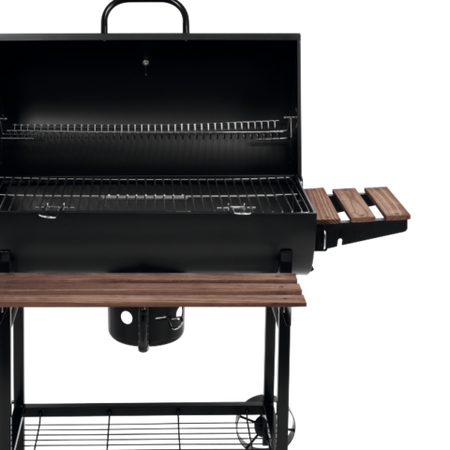 CHARCOAL GRILL WITH LID GRATE 71*34,5CM
