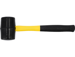 MARTELLO IN GOMMA 66MM MANICO IN PLASTICA FG