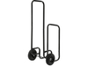 WOOD LOAD TROLLEY WITH PNEUMATIC WHEELS 60KG