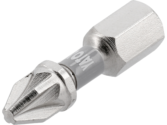 БИТОВЕ 1/4''X25 MM PZ2 2 БР. NI