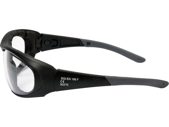 LUNETTES DE SÉCURITÉ, TRANSPARENTES AVEC SANGLE