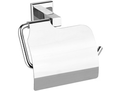 PORTA CARTA IGIENICA CROMATO QUAD CON PATTA