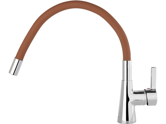 BATERIA ZLEWOZMYWAKOWA 'FLEXIBLE' BRĄZOWA