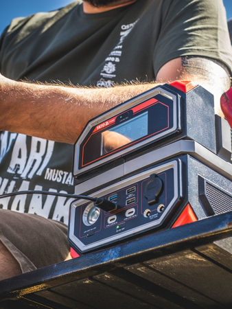 PORTABLE BATTERY STATION 600W, 504WH, 230V, USB-C PD