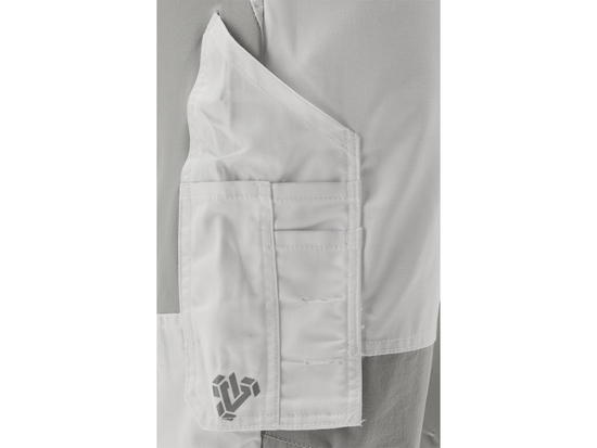 PANTALONE DA LAVORO SERVAL ELASTICIZZATO IN 4 VIE BIANCO TAGLIA. L