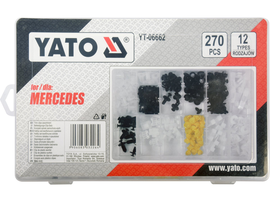 MERCEDES ΚΑΠΑΚΙΑ ΑΥΤΟΚΙΝΗΤΟΥ ΣΕΤ 270 ΤΕΜ.