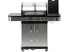 PARRILLA DE GAS ZUSHI 3+1, ACERO INOXIDABLE 11,2KW
