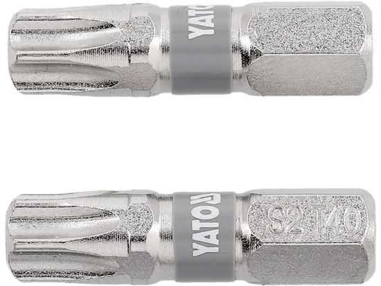 БІТИ 1/4"X25 MM T40 2 ШТ. NI