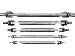 SET CHIAVI TORX CON SNODO 5 PZ.