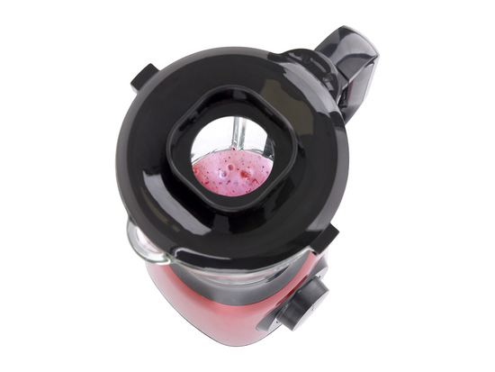 FRULLATORE A TAZZE 600W ROSSO, VETRO