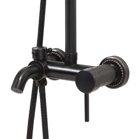 SHOWER COLUMN 'RETRO BLACK 2'