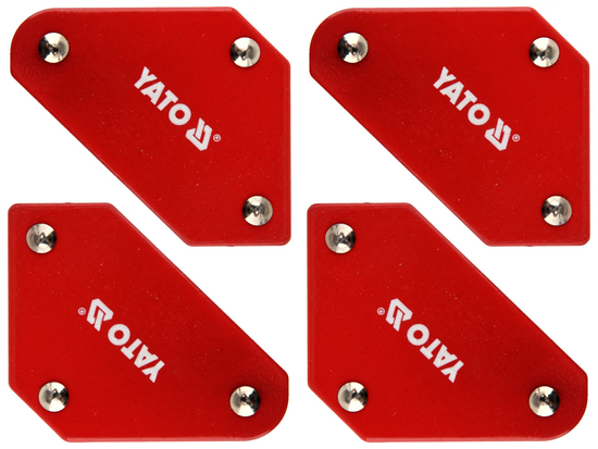 MINI CONJUNTO DE BARRA ANGULAR MAGNÉTICA DE SOLDADURA 4 PCS.