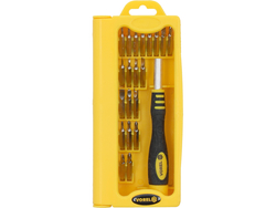 TOURNEVIS À LAMES INTERCHANGEABLES CR-V, 22 PCS.