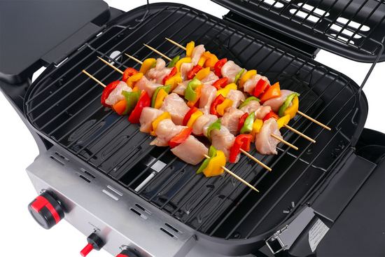 YAKE NEŠIAMOSIOS DUJINĖS GRILĖS, 2 DEGIKLĖS, 5KW YAKE