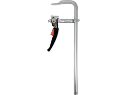 BRAÇADEIRA DE CATRACA DE AÇO 400 X 100 MM TIPO F, TIRA 19,5 X 9,5 MM, CROMADA, AJUSTE RÁPIDO