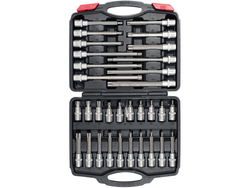 CONJUNTO DE CHAVES DE MEDALHÃO TORX 1/2'', 32 UNIDADES