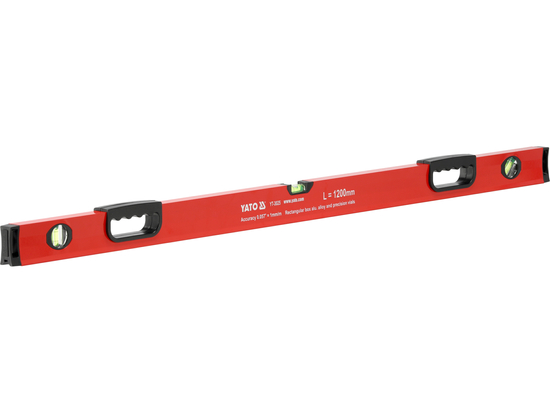 ALUMINIUM LEVEL, 2 HOLDERS 1200 MM