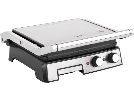 ELEKTROMOS GRILL 2000W, 29,5X24CM, IDŐZÍTŐ