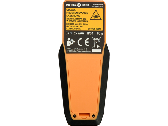 LASER RANGE FINDER 0,2-80 M