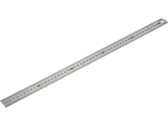 RÈGLE DE MESURE EN ACIER INOXYDABLE 500MM