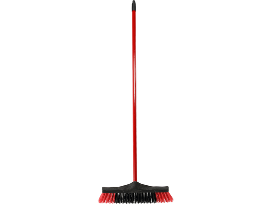 BALAI, BROSSE DE RUE, DE JARDIN L-400MM AVEC MANCHE
