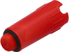 TAPPO IDRAULICO INSTALLATORE 1/2'' CON GUARNIZIONE, ROSSO, 10 PZ