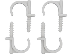 SUPORTES DE MONTAGEM E INSTALAÇÃO COM PINO DE INSTALAÇÃO RÁPIDA PARA TUBO DE 28MM, 4 PCS.