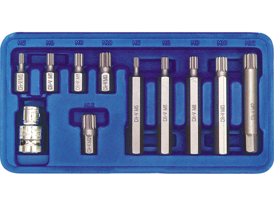 SPLINE SPECIAL KEYS M5-M12, 11 ΤΕΜ.
