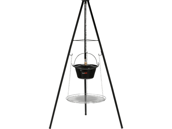 GRILL I MISA WISZĄCE NA TRÓJNOGU 49CM
