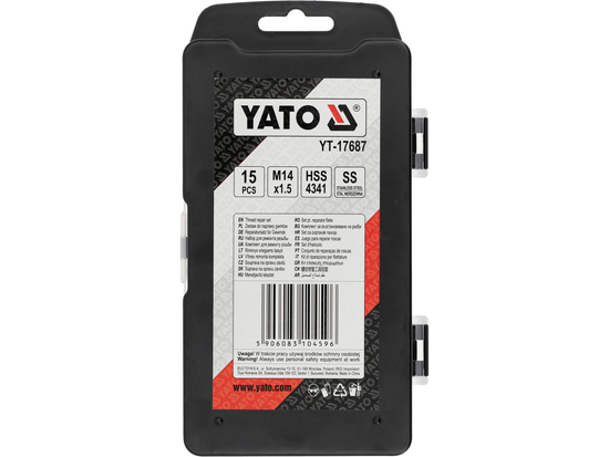 ΚΙΤ ΕΠΙΣΚΕΥΗΣ ΝΗΜΑΤΩΝ M14X1,5MM 15 ΤΕΜ