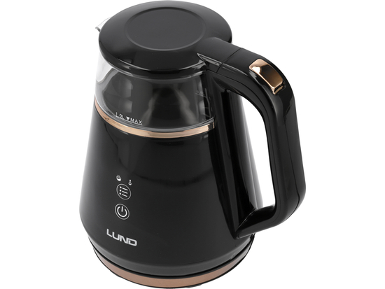 BOLLITORE ELETTRICO 1L, REGOLAZIONE TEMPERATURA, TEMPO