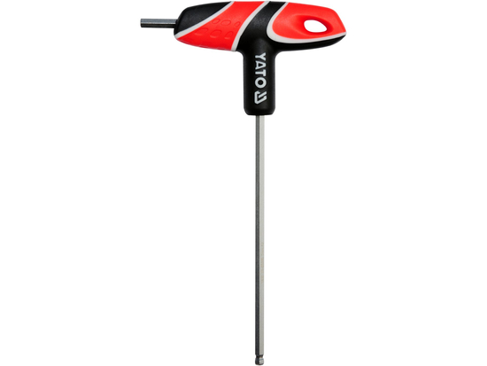 KLUCZ TRZPIENIOWY HEX (Z KULKĄ) Z RĘKOJEŚCIĄ 5MM