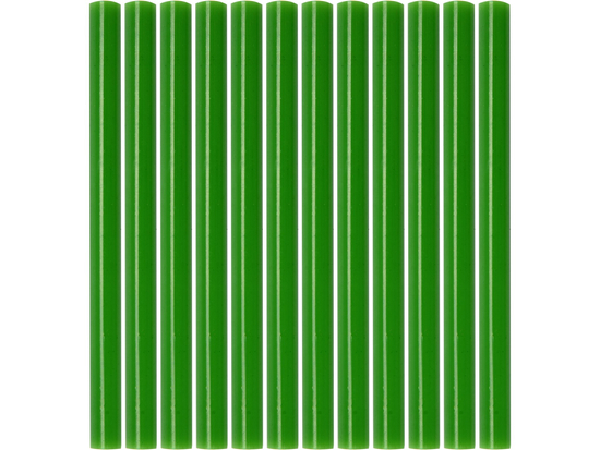 COLA QUENTE UNIVERSAL 7,2X100MM 12PCS VERDE