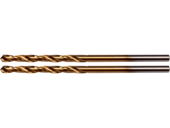 PUNTA PER METALLO HSS-TIN 2,5 MM / 2 PZ.