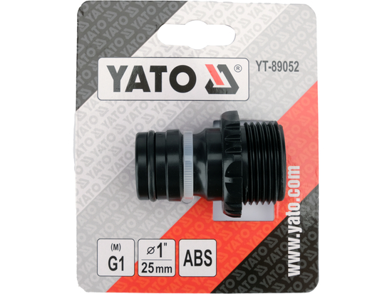 HIGH FLOW MALE ADAPTOR 1" 19MM