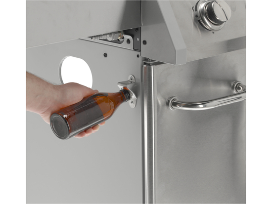 GRELHADOR A GÁS ITAMI 3+1, AÇO INOXIDÁVEL 11,5KW, COM VIDRO