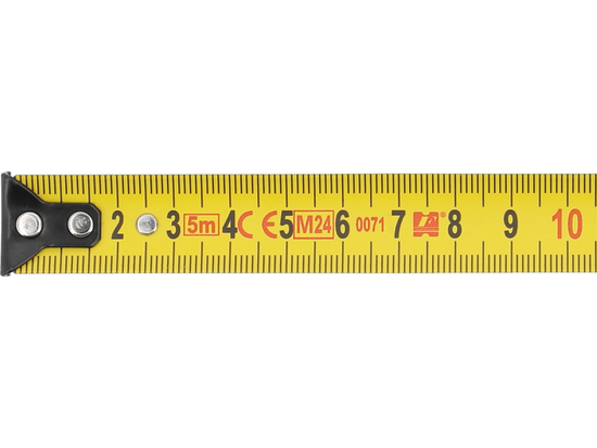 5M X 19MM SKLADACIE MIERY S HORNÝM ČÍTANÍM