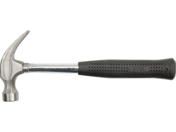 CLAW HAMMER WITH TUBULAR STEEL HANDLE