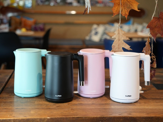 BOLLITORE ELETTRICO 1,5 L ROSA, COOL TOUCH