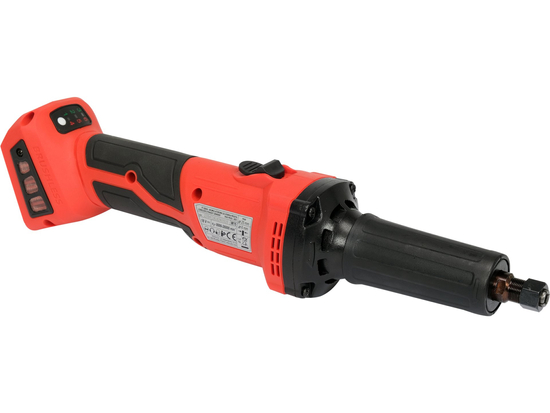 SMERIGLIATRICE DRITTA 18V CON MOTORE BRUSHLESS, MANICO DA 6MM, SISTEMA SOFT START. SENZA BATTERIA