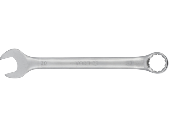 CLE MIXTE C-V 30MM SATINÉE