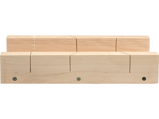 BOITE À ONGLETS EN BOIS 450 X 105MM