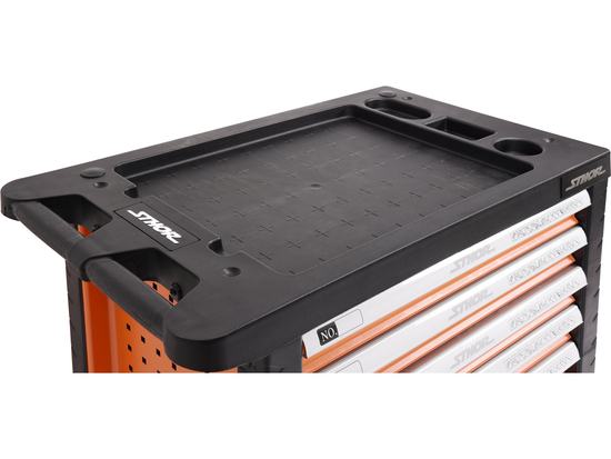 6 DRAWERS ROLLER CABINET WITH TOOL INSERT, 302PCS