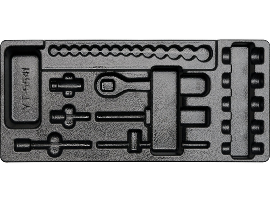 WKŁAD DO SZUFLADY NA ZESTAW NARZĘDZI 1/4" PUSTY DLA YT-5541