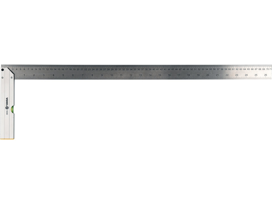 ÁNGULO METALICO 700 MM CON PIE Y LIBELLA