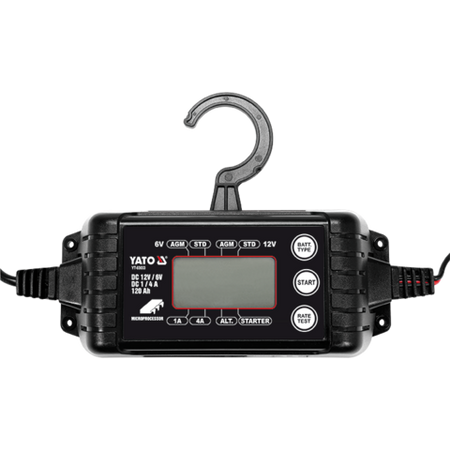 RADDRIZZATORE ELETTRONICO CON DISPLAY 6-12V 1/4A