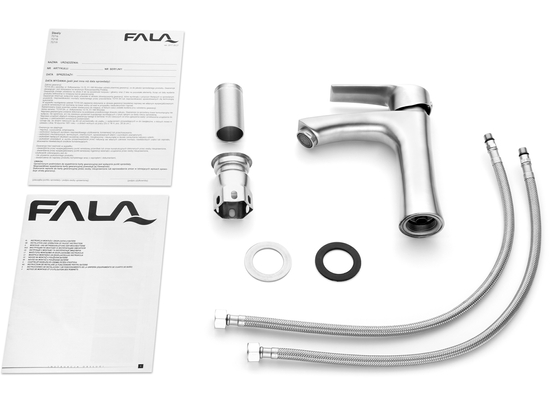 BASIN MIXER 'STEELY 3'