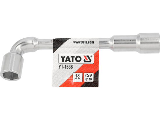 LLAVE PARA TUBO, VASO TIPO 'L', 18 MM